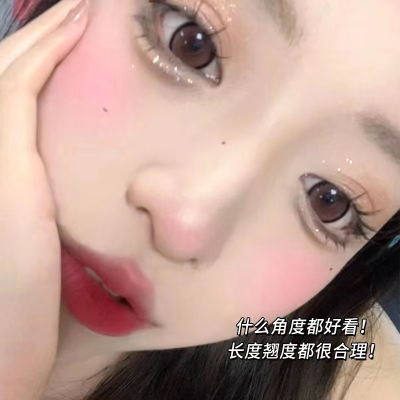 The pure wild little devil cosplay comic version of three and five rows of segmented self-grafted false eyelashes, naturally realistic eyelashes Specification drawing