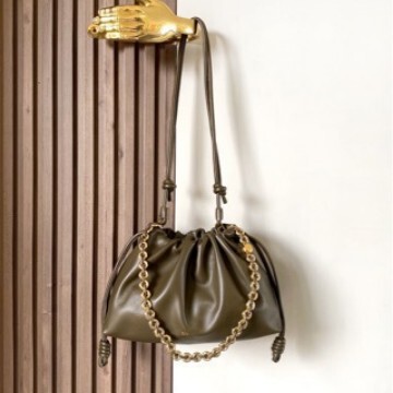 L Lowe High-End Napa Lambskin Flamencopurse Lucky Bag Cloud Bag Armpit Bag Crossbody Women's Bag