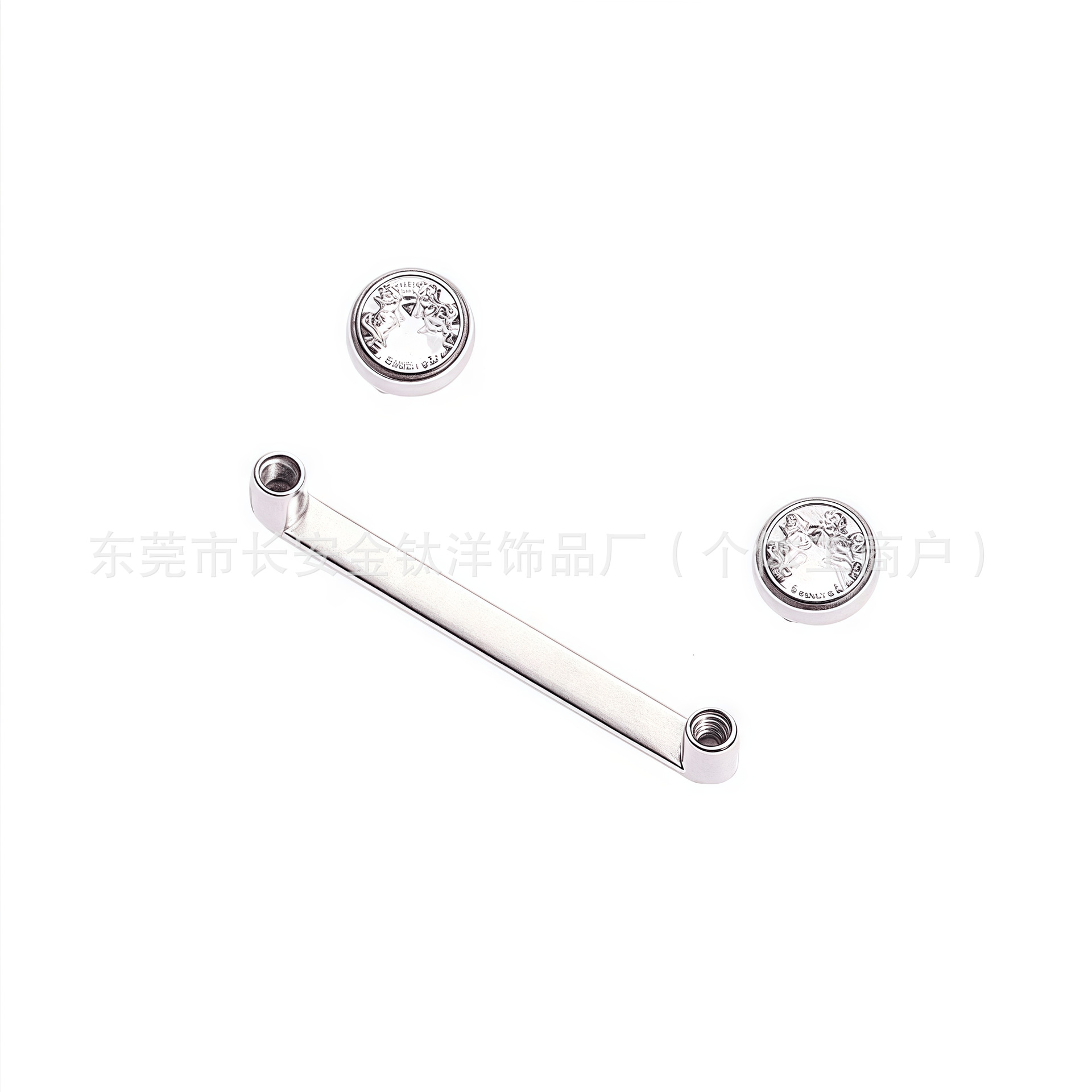 Labret piercing jewelry detail image