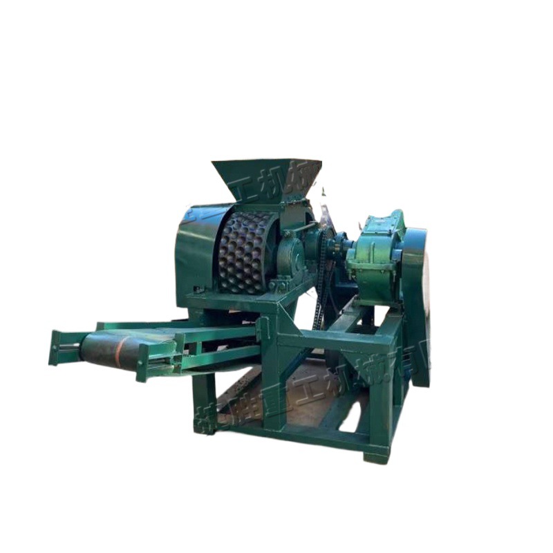 Bola de polvo mineral máquina de prensado Bola de polvo mineral de metal que hace equipo Bola de rodillo de alúmina de carbón activado presionando granulador