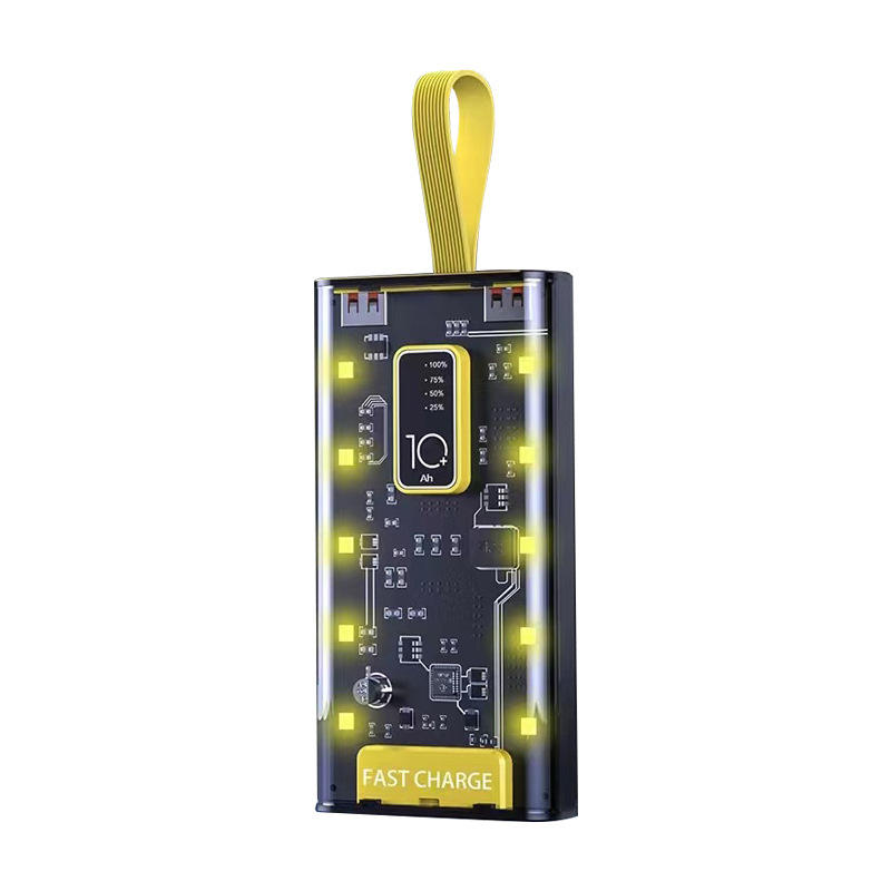 20000 mAh al aire libre de gran capacidad de carga rápida fuente de alimentación móvil mecha correa de viento digital fábrica de tesoro de carga