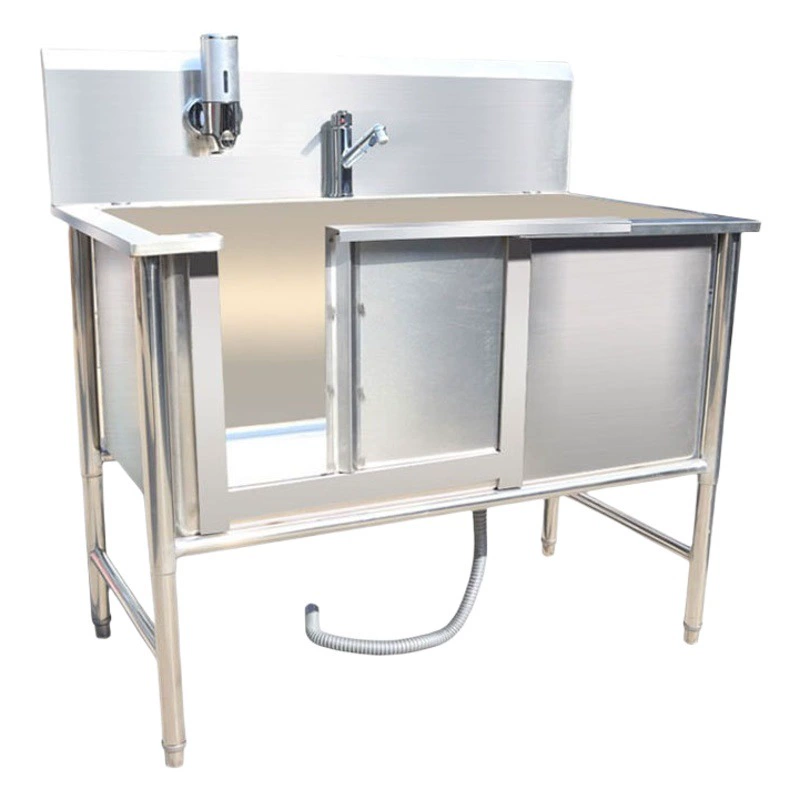 Бассейн для мытья собак из нержавеющей стали, специальная ванна, утолщенная Нескользящая Ванна для кошек и собак, большая и маленькая ванна для собак