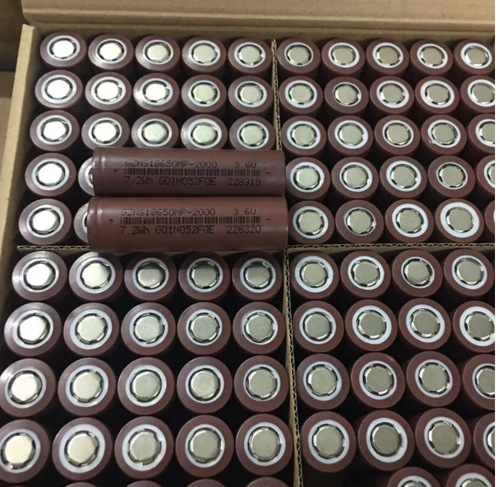 Zhuoneng 18650 power lithium battery 5C 2000mah full capacity electric vehicle battery power tool