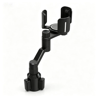 car cup holder, modified cup: Car cup holder/beverage holder - b07-car-mounted-tray-and-cup-holder-universal-round-cup-holder