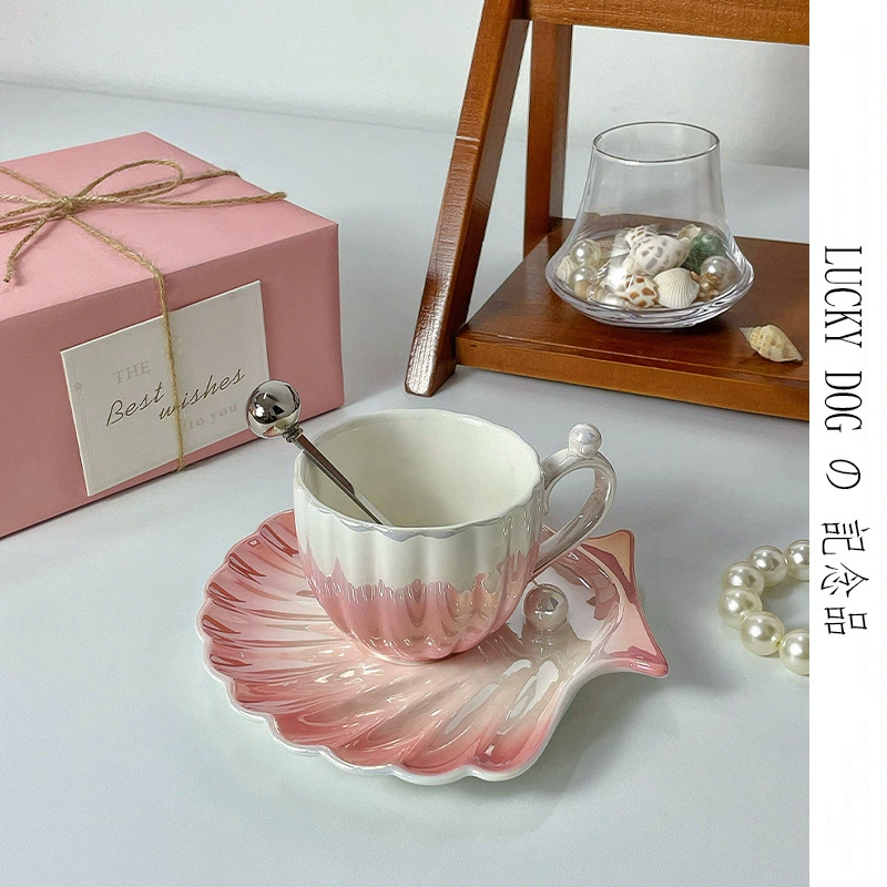 High quality coffee set pearl, gift box, Birthday gift