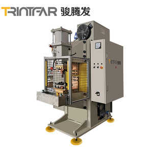 Juntengfa specializes in intermediate frequency compressor upper cover energy storage resistance metal spot welding machine stainless steel automatic touch welding machine