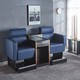 Dark blue luxury b-type double seat, any color can be used by any number of people