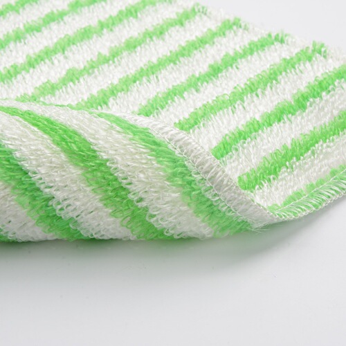 A generation of colored bamboo fiber dishwashing cloth for home use, oil-proof kitchen oil removal dishwashing towel, cleaning cloth, wholesale