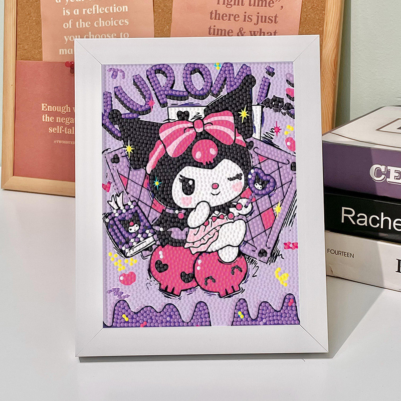Persimmon Ruyi Diamond stickers Ping An Xi le rabbit children's handmade diy production point diamond paste toys wholesale Persimmon Ruyi Diamond stickers Ping An Xi le rabbit children's handmade diy production point diamond paste toys wholesale