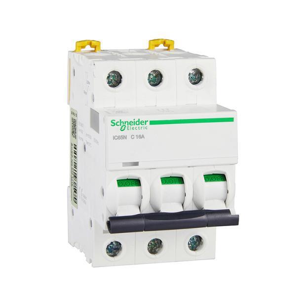 IC65N 3P C16A 6kA原装A9系列小型断路器空气开关 家用空开