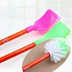 木柄馬桶刷家用刷子無死角衛生間軟毛清潔刷潔廁刷便池廁所刷批發