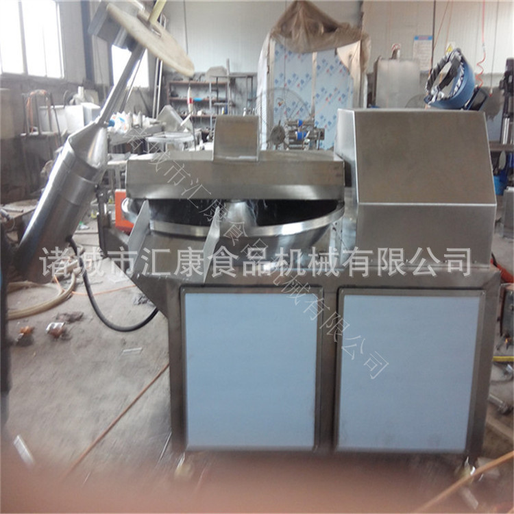 肉丸料斩切机自动出料肉馅斩拌机 海带面高速斩碎机汇康