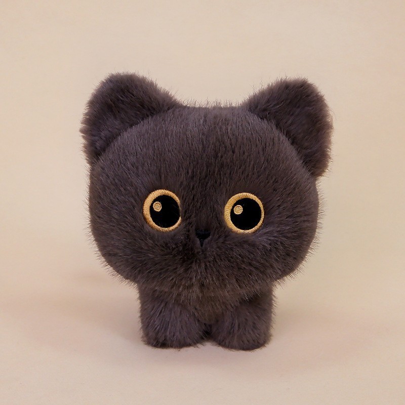 Duai 本物の猫ぬいぐるみペンダントシャム猫人形キーホルダーヒーリングバックパック装飾卸売|undefined