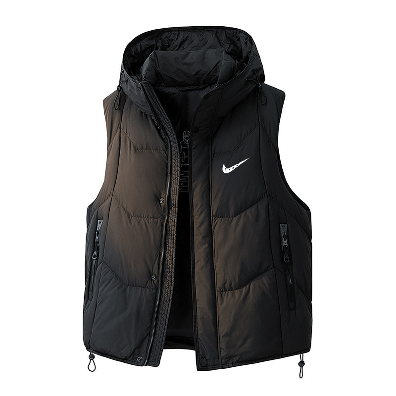 Cross-Border Winter down Vest 2025 New Men's and Women's Trendy Brand Duck down Vest Vest down Jacket