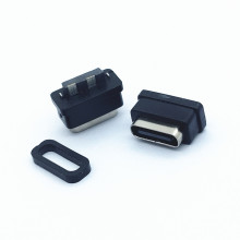 TYPE C��ˮĸ�� ��ʽ 2�����c ��6.8mm type-cĸ����ˮ ����ʽ