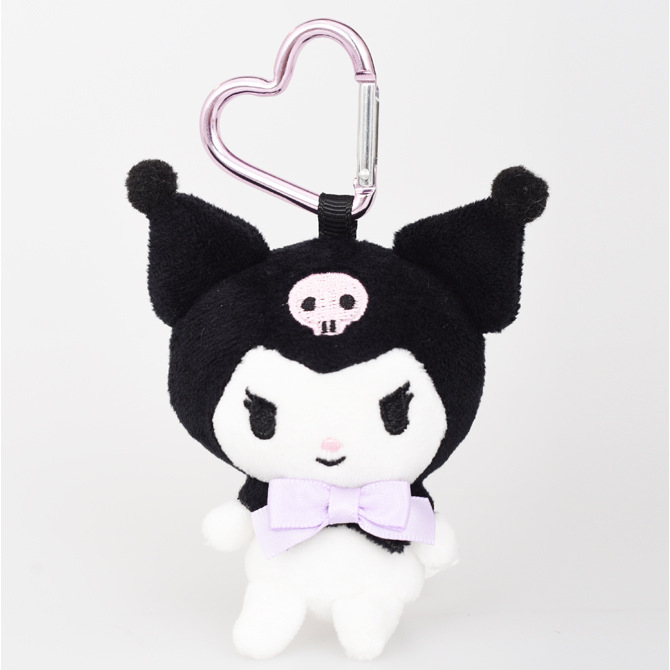 Llavero de Peluche de Sanrio, Muñeca Kuromi, Adorno Colgante