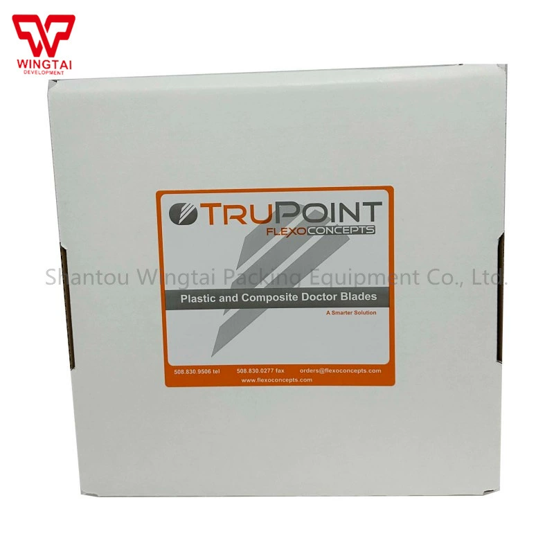 Пятно США True Point Trupoint Пластиковый скребок 38mm * 2mm * 30m Глубокая печать чернил скребок