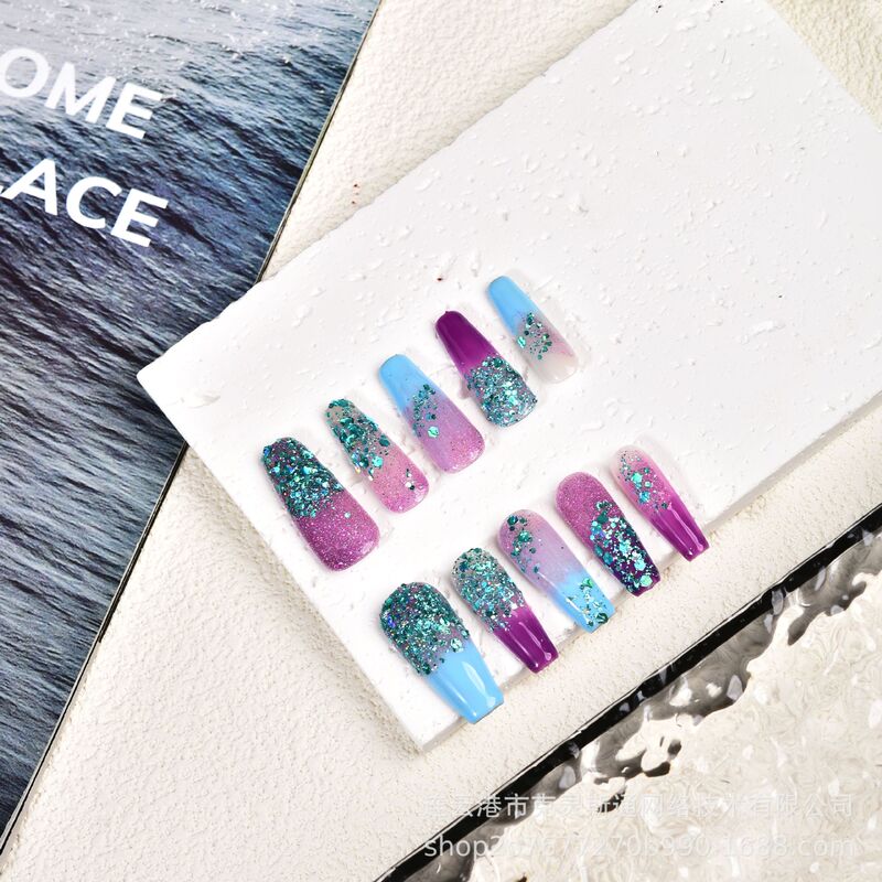 Tk Style Export Shein Cross-Border Temu Handmade Wearable Nails Popular Fashion European and American Ins Style Short Nails 170 Tk Style Export Shein Cross-Border Temu Handmade Wearable Nails Popular Fashion European and American Ins Style Short Nails 170