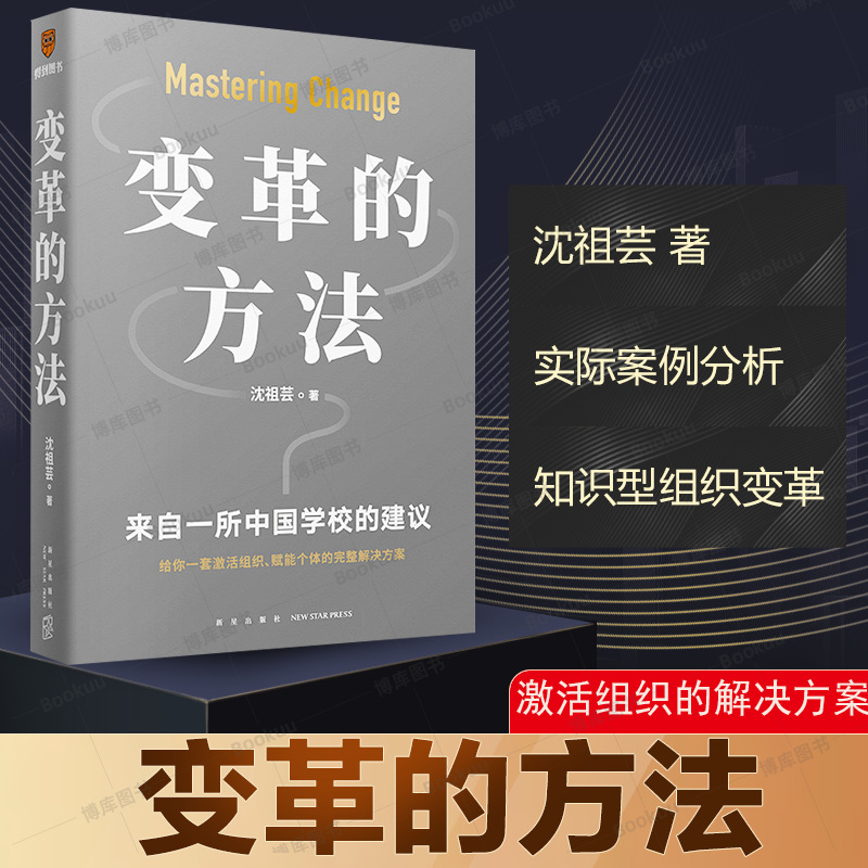 变革的方法 沈祖芸著罗振宇推荐得到图书罗辑思维新星出版向北京