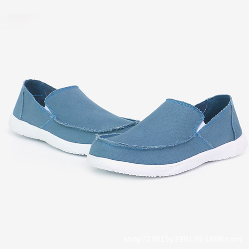 Spring and Summer CROSS Casual Men's Canvas Shoes, Santa Cruz Classic Old Beijing Cloth Shoes, Driving Shoes, Flat Shoes