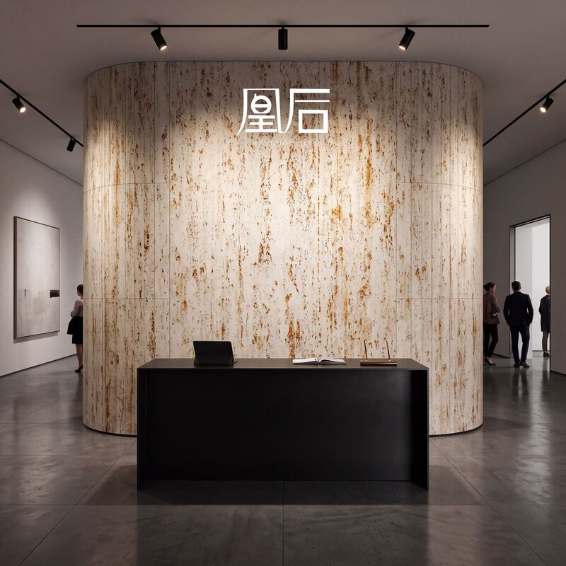 Vintage Rusty Soft Porcelain 600×1200 Flexible Stone Bendable Curved Wall Tiles for Industrial Exhibition Hall Background Wall Vintage Rusty Soft Porcelain 600×1200 Flexible Stone Bendable Curved Wall Tiles for Industrial Exhibition Hall Background Wall