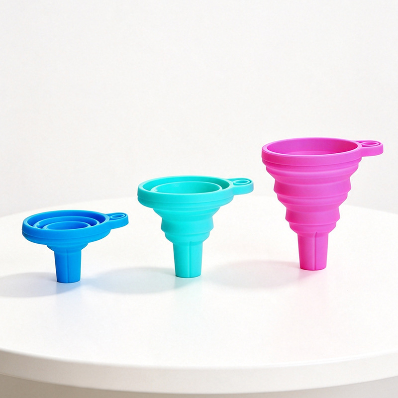 Creative silicone funnel