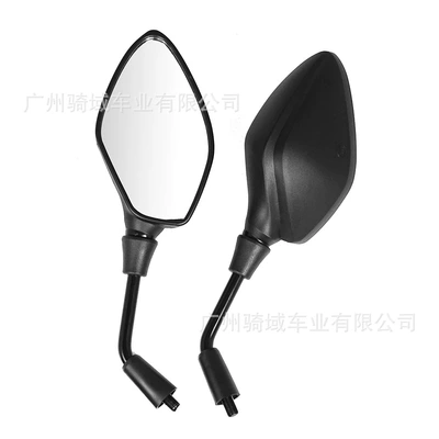 Motorcycle Cbf190X/R War Eagle Storm Eye Cbt190 Reflective Rearview Mirror Accessories Storm Eye Rearview Mirror (Motorcycle rearview mirror) - black-10mm-zhengzheng-one-pair