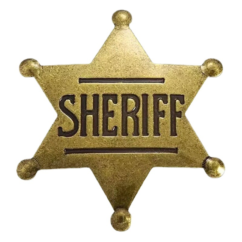 Transfronterizo Venta caliente Gobernador de Honor americano tapa insignia aniversario insignia estrella brillante pin insignia Medalla