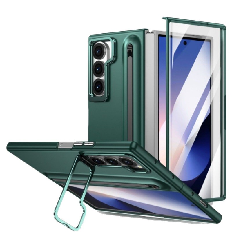 新しいモデルは、Samsung ZFold7/6/5/4 携帯電話ケース、一体型ペンスロット、ペンケースフィルムホルダー、落下防止保護カバーに適しています。|undefined