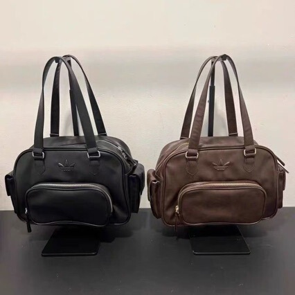 2025 New Model Adidas Retro Style Versatile Messenger Bag for Women, Large Capacity Casual Shoulder Bag, Handbag, Motorcycle Bag