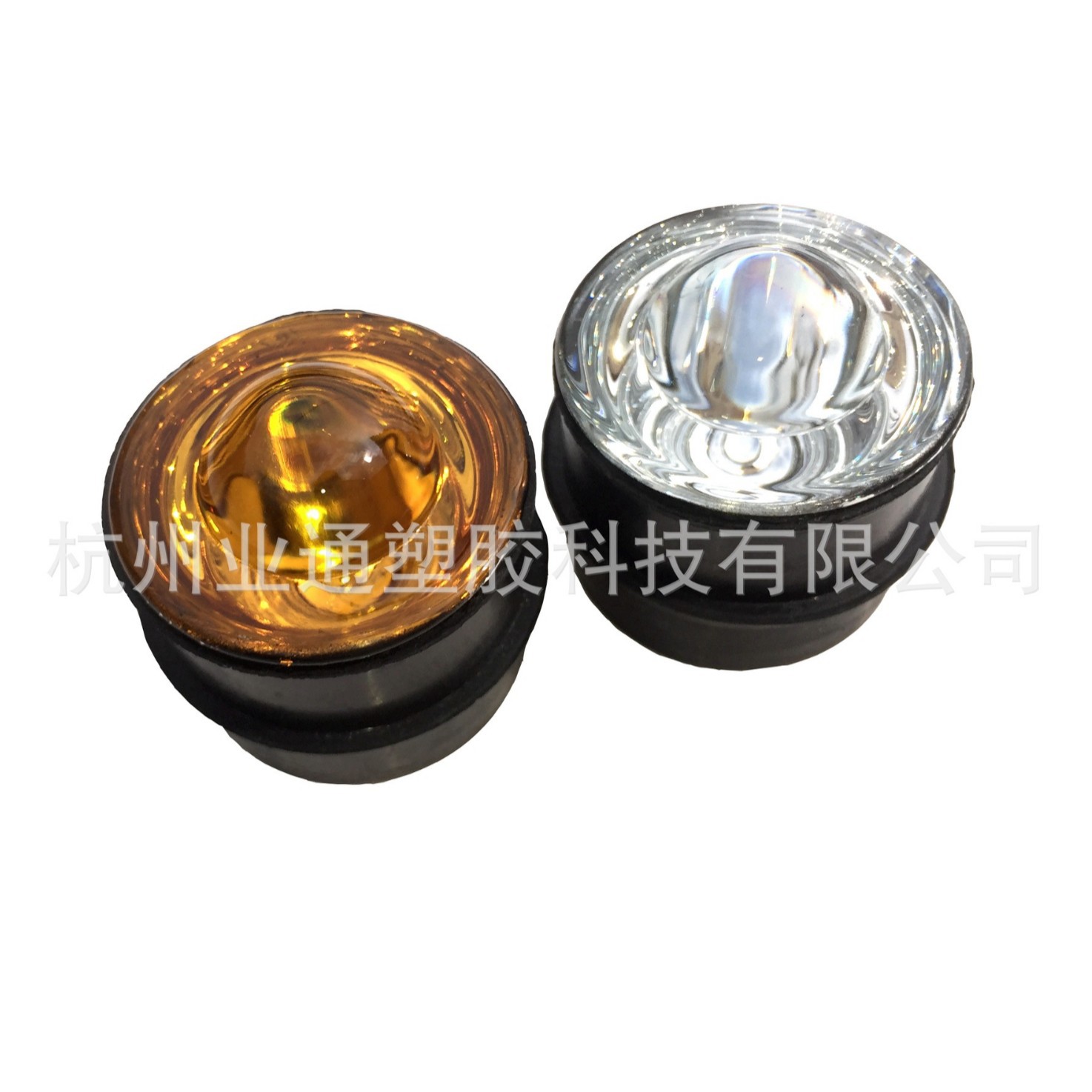 橡胶套玻璃道钉50*50mm反光猫眼玻璃道路标记水晶玻璃