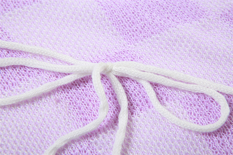 Knitted Halter Vest Suit 10