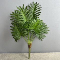 緑植竹芋春芋葉ネット赤キャンプ造景軟装偽植物束手触りコンニャク春雨葉