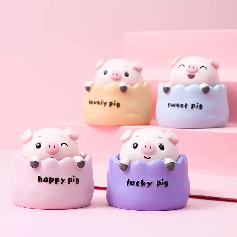 Автомобильные аксессуары Милая pig Shake the head резиновая кукла Доллс Дрот центральная консоль внутри автомобиля декоративные подарки