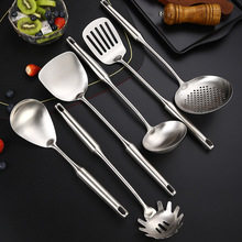厂家直销304不锈钢厨具套装一体砂光烹饪铲勺家用锅铲七件套