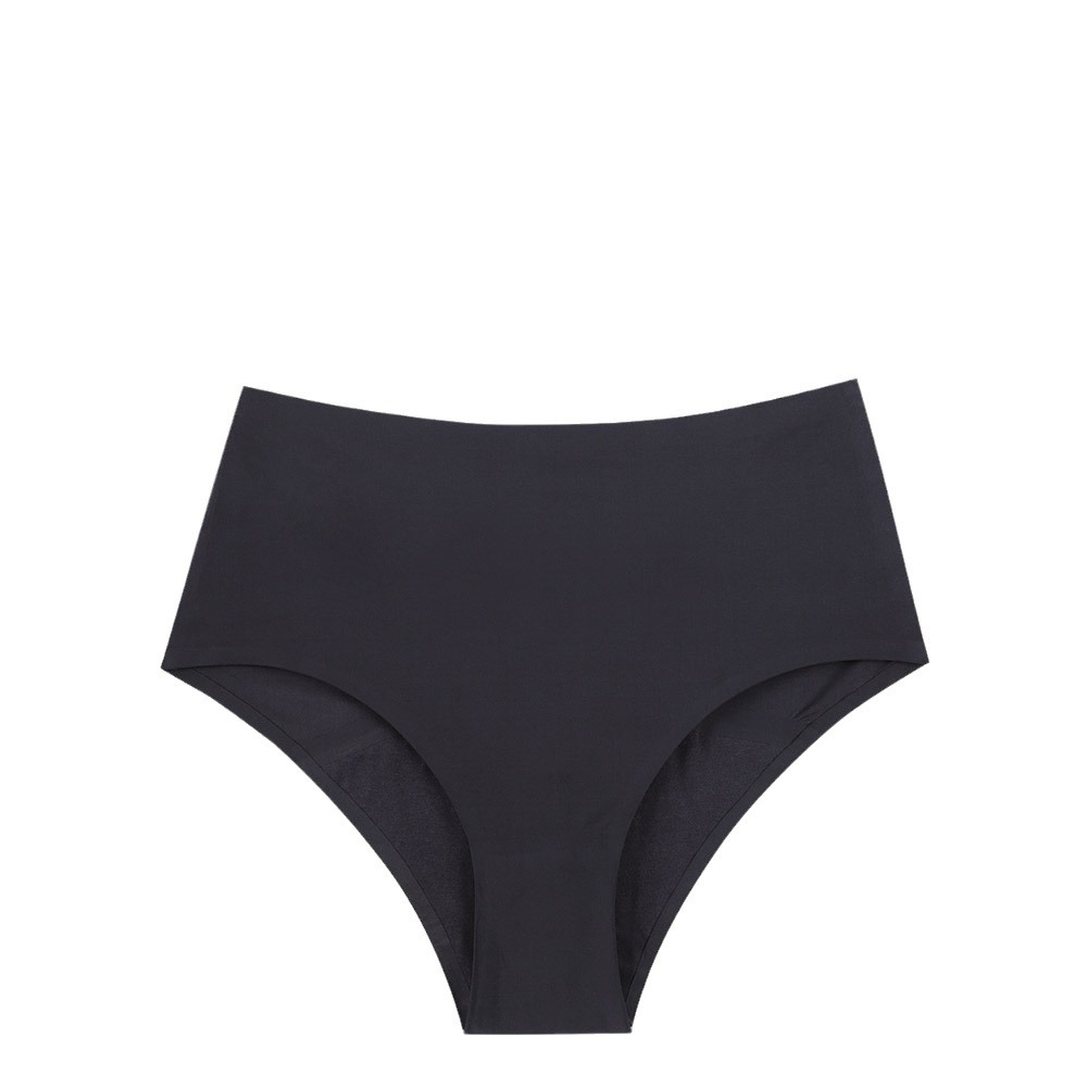 Pantalones físicos transfronterizos de cintura media más tamaño período físico de las mujeres ropa interior anti-fuga lateral pantalones sanitarios pantalones de período menstrual