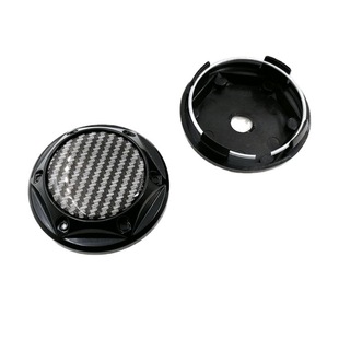 Modified 68mm wheel hub cover carbon fiber wheel cover car wheel hub logo 63mm clip decorative cover