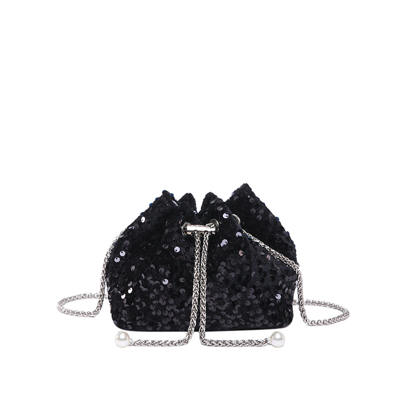 Bolsas de moda personales de sequillas de mujer primavera 2025 nuevo estilo coreano bolsas de cubo bolsas de hombro de estilo extranjero bolsas de cena de moda