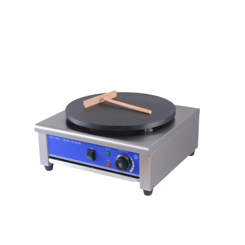 Red Sky Double-Head Electric Crepe Pan with Integrated Griddle for Stalls