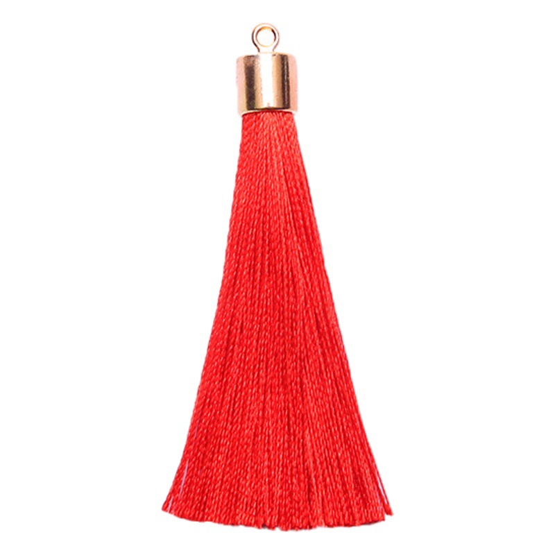 6cm small size weight cap tassel ears children's hair accessories bookmark pendant pendant pendant hanging ear wholesale