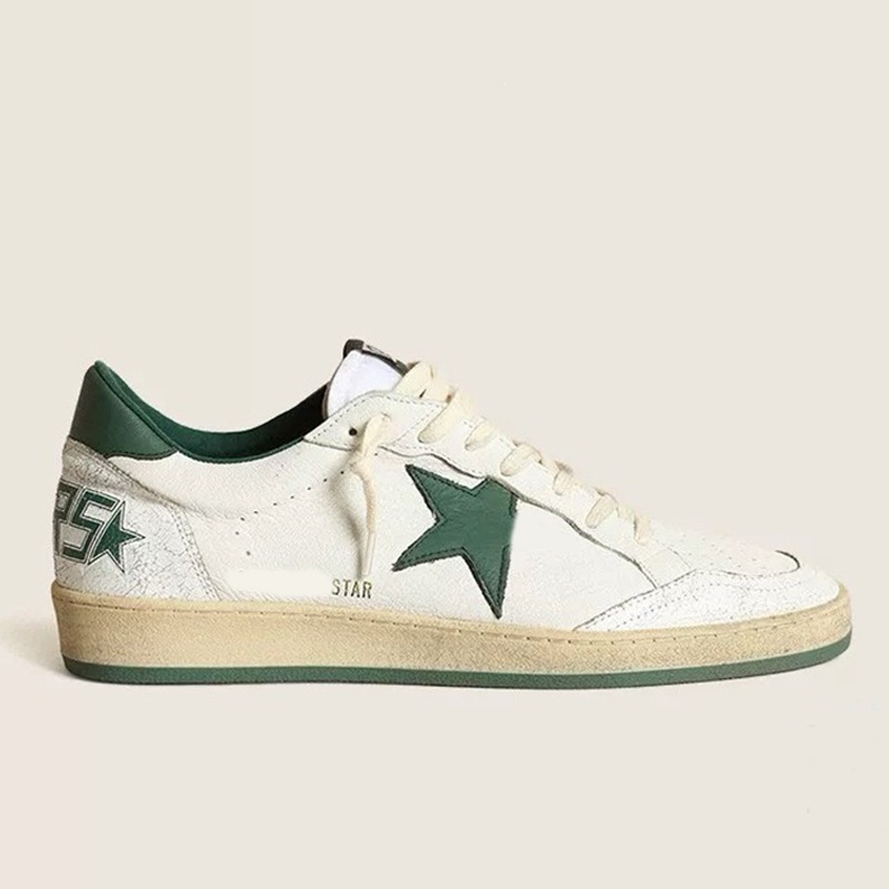 Coreano 2026 cuero hecho viejos zapatos sucios pareja zapatos de estrellas sucios zapatos casuales de moda de skate zapatos blancos pequeños