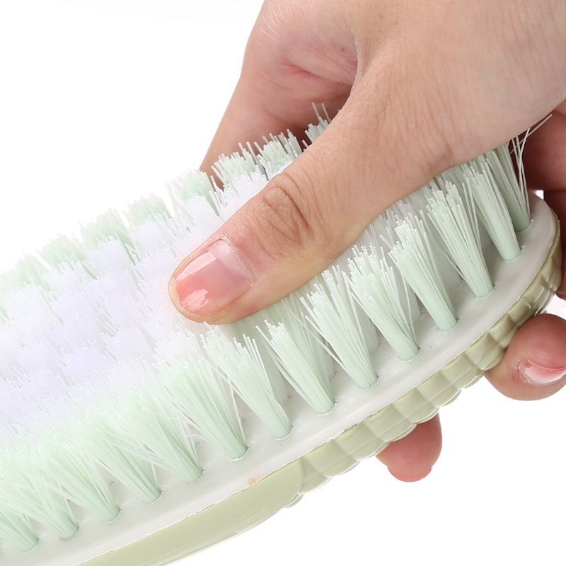 Hogar de piel suave cepillo de lavandería multifuncional Creativo de maíz de plástico cepillo de limpieza del hogar cepillo de lavado de zapatos cepillo de la Junta ropa
