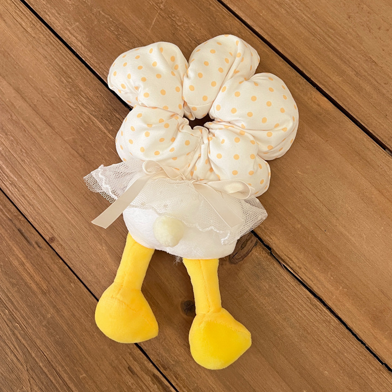 ミッキーの髪の輪のかわいい波の点の花の大きい腸の輪の2025新型の女性は団子の髪の毛の縄のミッキーの尻の頭を刺して飾ります。|undefined