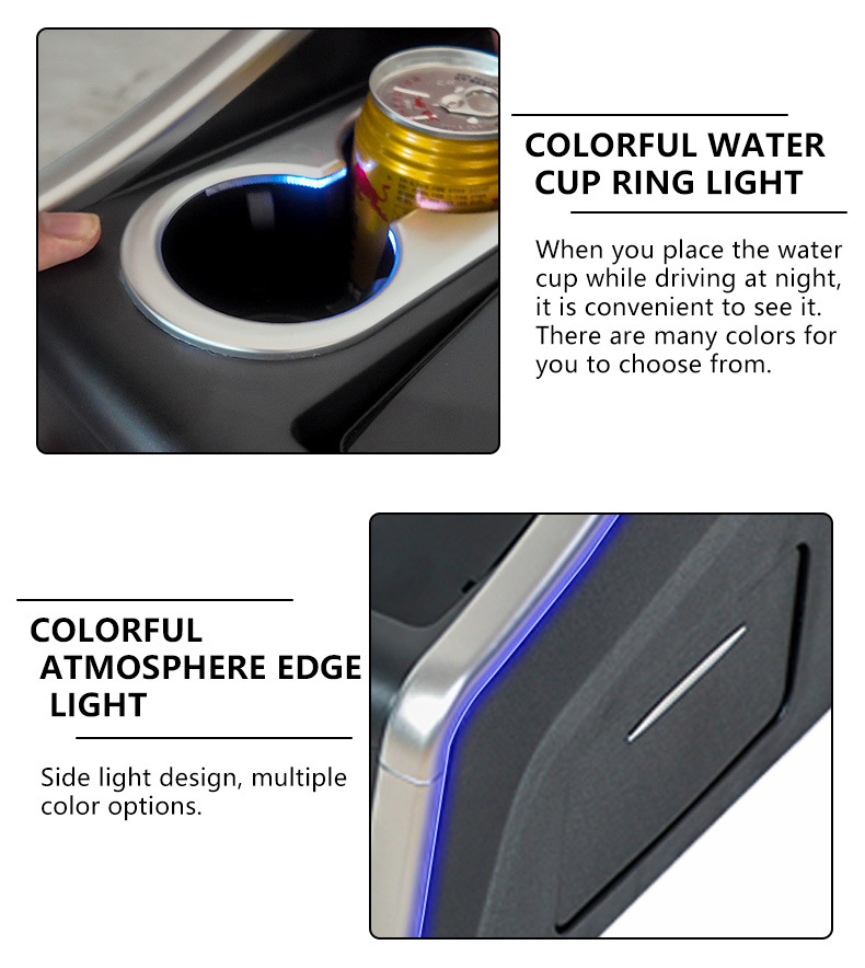 Special Right-Hand Drive Honda N-Box Armrest Box Jf5/Jf6 Nbox Car Armrest Box Front Seat Storage Box