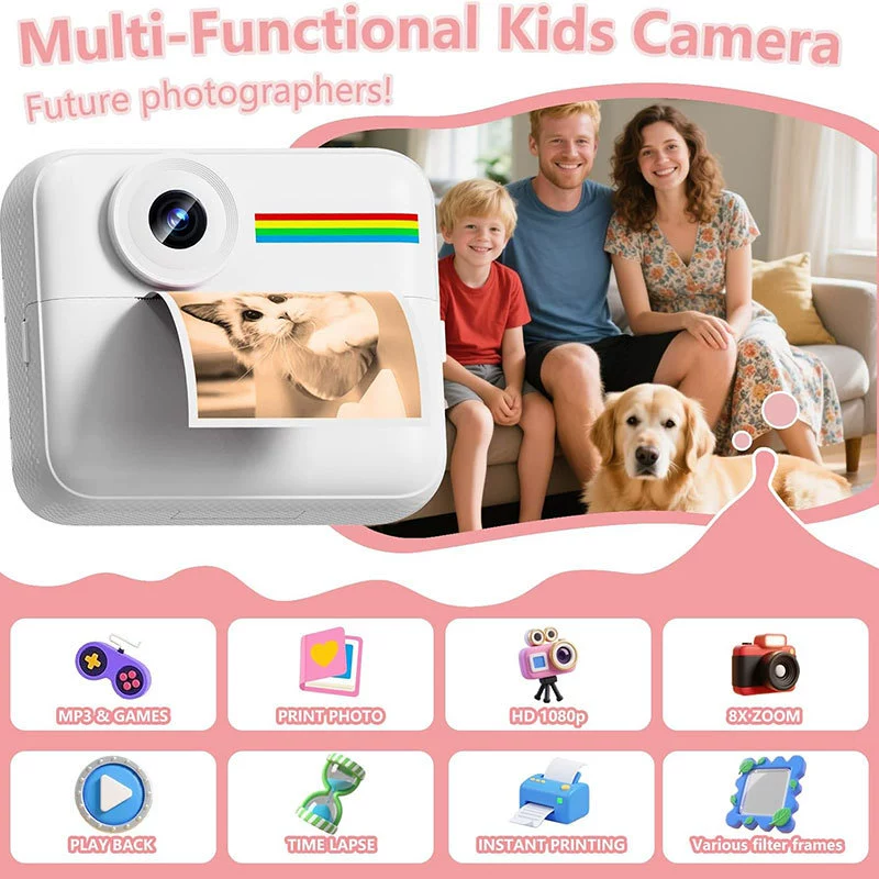Портрет Polaroid, камера, принтер, (Торговля через границы)