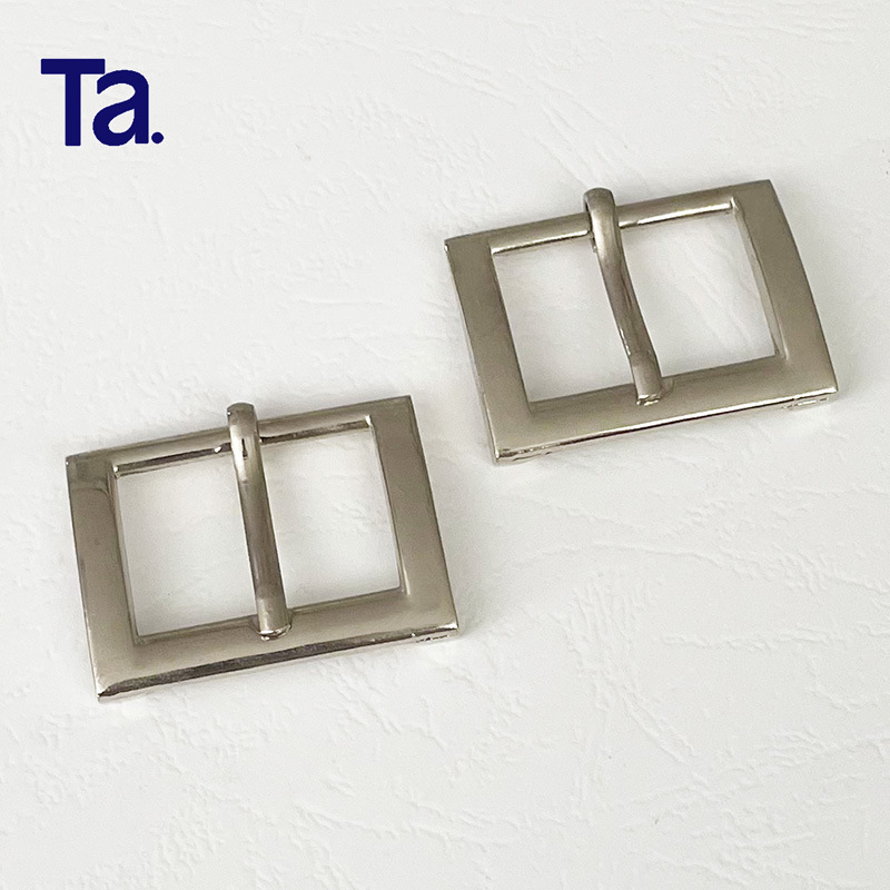 厂家批发 箱包五金配件 锌合针扣 32mm皮带扣 方形调节扣针通扣