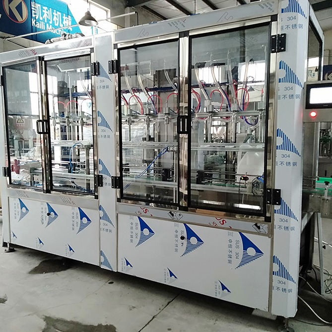 全自动直线白酒灌装机  坛装酒自动包装设备  全自动5L黄酒灌装线