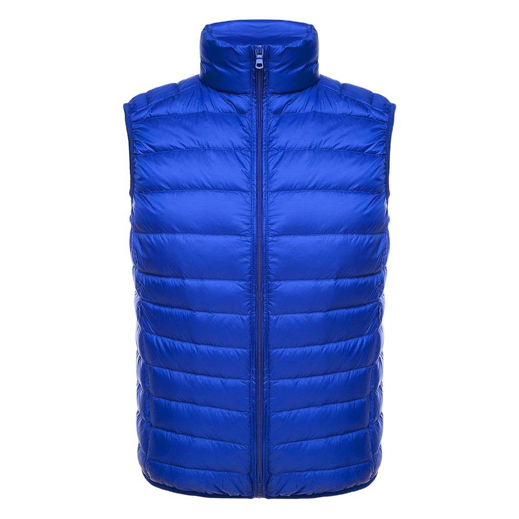 2025 Autumn/Winter New Lightweight down Vest for Men Stand Collar Men's Lightweight White Duck down Vest Plus Size Trendy Vest