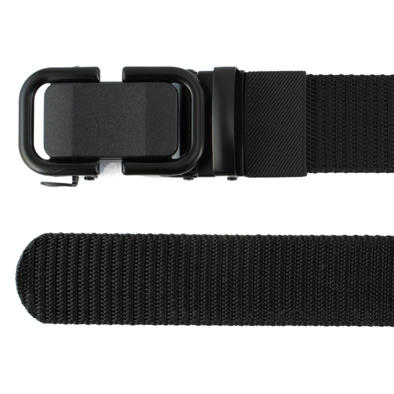 2023 nueva hebilla automática cinturón de tela correa de los hombres al por mayor ventiladores militares accesorios al aire libre táctico cinturón tejido