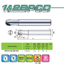 JJTOOLPCD刀具1BPCD030080S06金刚石球铣刀